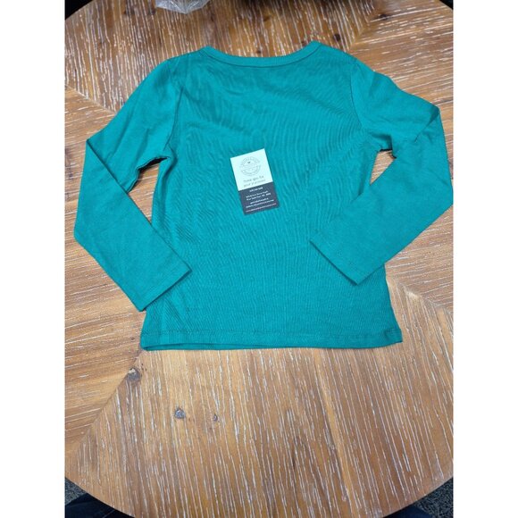 Toddler Boys & Girls Green Long Sleeve "Be Awesome" 6/7 T - Picture 5 of 5